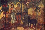 Paul Gauguin, Holiday preparations